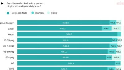 İPA, Türkiye’yi yasa boğan okul saldırılarının ardından vatandaşların güvenlik endişeleri