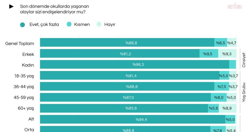 İPA, Türkiye’yi yasa boğan okul saldırılarının ardından vatandaşların güvenlik endişeleri