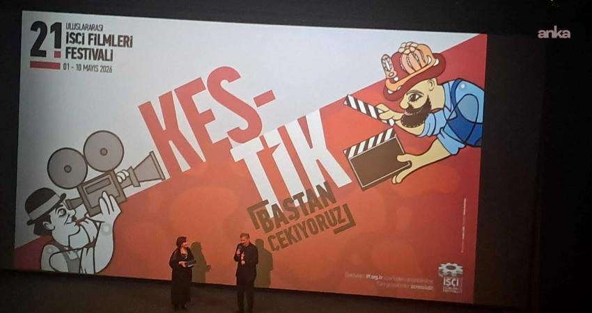 Uluslararası İşçi Filmleri Festivali, bu yıl “Kestik, baştan çekiyoruz” sloganıyla