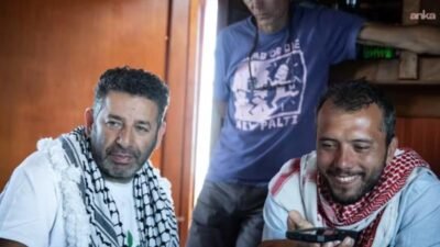 İsrail donanması tarafından Akdeniz’de durdurulan Gazze'ye yardım götürmek için yola