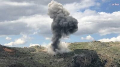 İsrail’in güney Lübnan’da düzenlediği insansız hava aracı (İHA) saldırısında, çocukların
