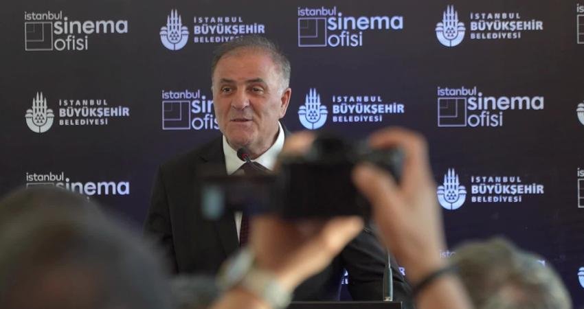 İBB Başkanvekili Nuri Aslan, İstanbul Sinema Ofisi açılış programında Ekrem