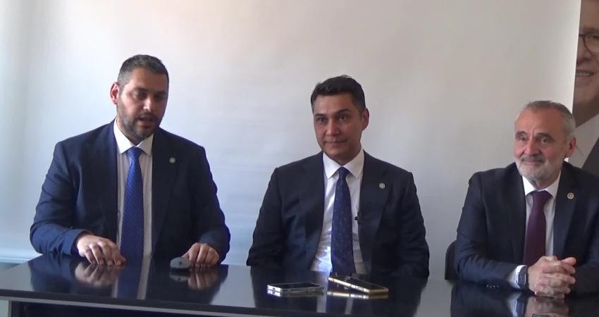 İYİ Parti Genel Başkan Yardımcısı Alper Akdoğan, Türkiye Cumhuriyet Merkez
