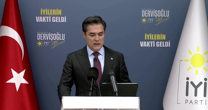 İYİ Parti Sözcüsü Buğra Kavuncu, "Terörsüz Türkiye" olarak adlandırılan sürece