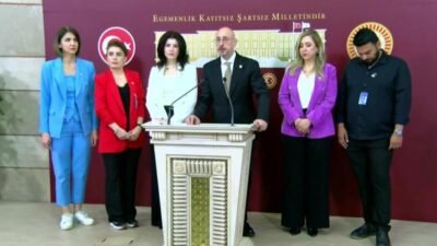İYİ Parti Grup Başkanvekili Uğur Poyraz, Türk Hemşireler Derneği temsilcileriyle