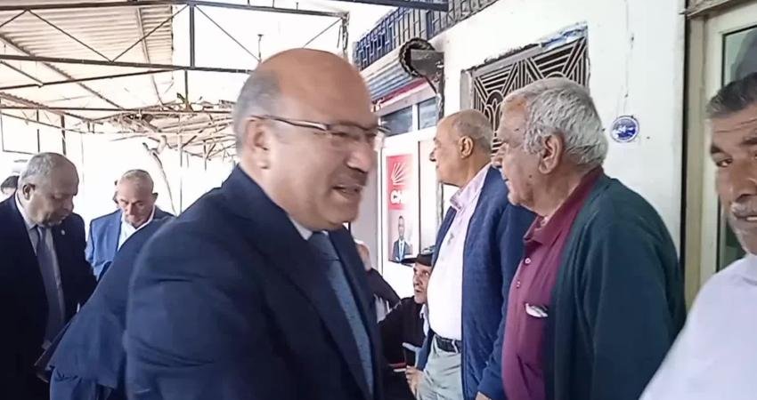 İYİ Parti Genel Başkan Yardımcısı Kadir Ulusoy, Osmaniye Cevdetiye'de çiftçilerle