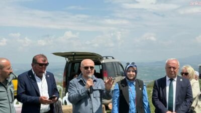 İYİ Parti Genel Başkan Yardımcısı Erhan Usta, Samsun'un Havza İlçesinde 3