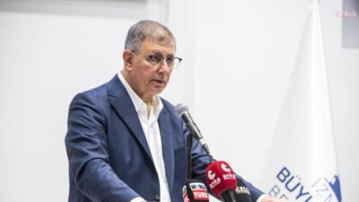 İzmir Büyükşehir Belediye Başkanı Cemil Tugay, Çankaya Katlı Otoparkı’nın kapatılmasına