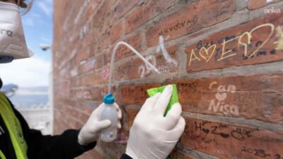 İzmir Büyükşehir Belediyesi, Tarihi Asansör’de vandalizmle mücadele kapsamında kapsamlı bir