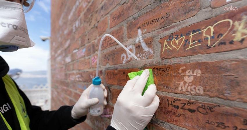 İzmir Büyükşehir Belediyesi, Tarihi Asansör’de vandalizmle mücadele kapsamında kapsamlı bir