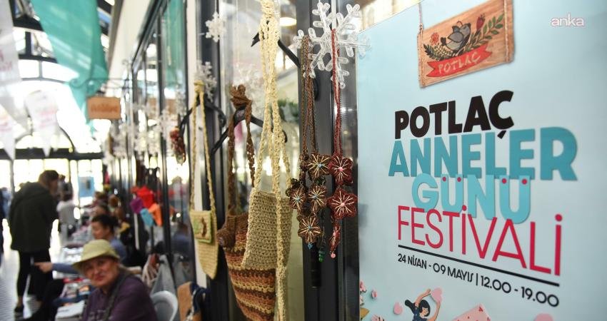 Kadıköy Belediyesi’nin “Potlaç Anneler Günü Festivali”, el emeği ürünlerle hem