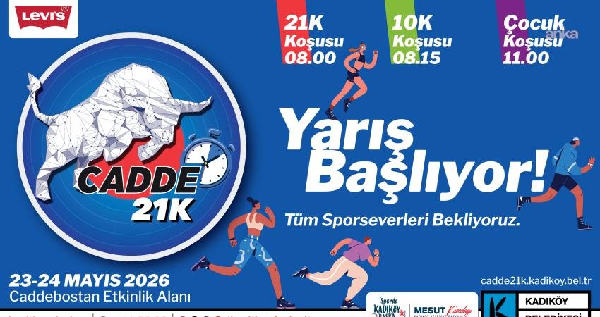 Kadıköy Belediyesi tarafından bu yıl beşincisi düzenlenecek Cadde 10K, Cadde