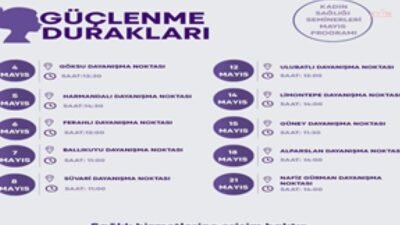İzmir Büyükşehir Belediyesi tarafından düzenlenen kadın sağlığı seminerleriyle kadınların doğru