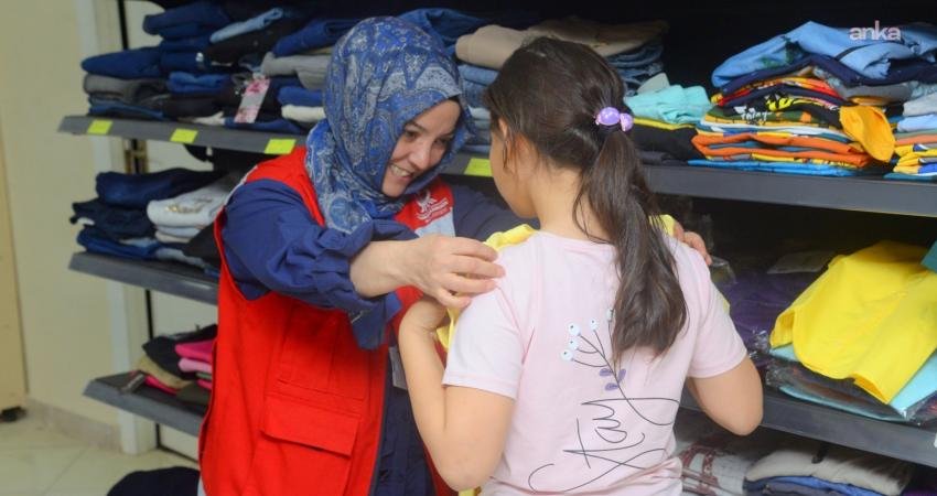 Kahramankazan Belediyesi, Kurban Bayramı öncesinde ihtiyaç sahibi çocuklara elbise, tişört, pantolon