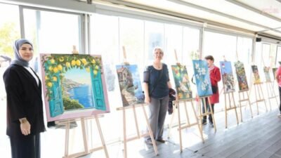 Çiğli Belediyesi bünyesinde faaliyet gösteren Kaklıç Sanat Akademisi’nde 7 ay
