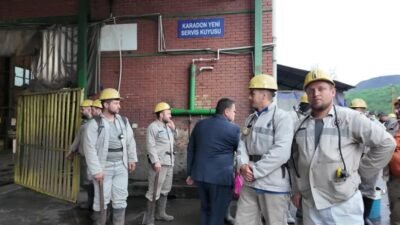 Zonguldak'ta Türkiye Taşkömürü Kurumu (TTK) Karadon Müessesesi Kilimli İşletmesi'nde 17