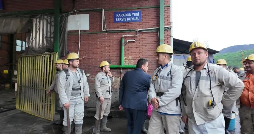 Zonguldak'ta Türkiye Taşkömürü Kurumu (TTK) Karadon Müessesesi Kilimli İşletmesi'nde 17