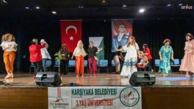 Karşıyaka Belediyesi 3. Yaş Üniversitesi öğrencileri, 26 haftalık eğitim dönemini