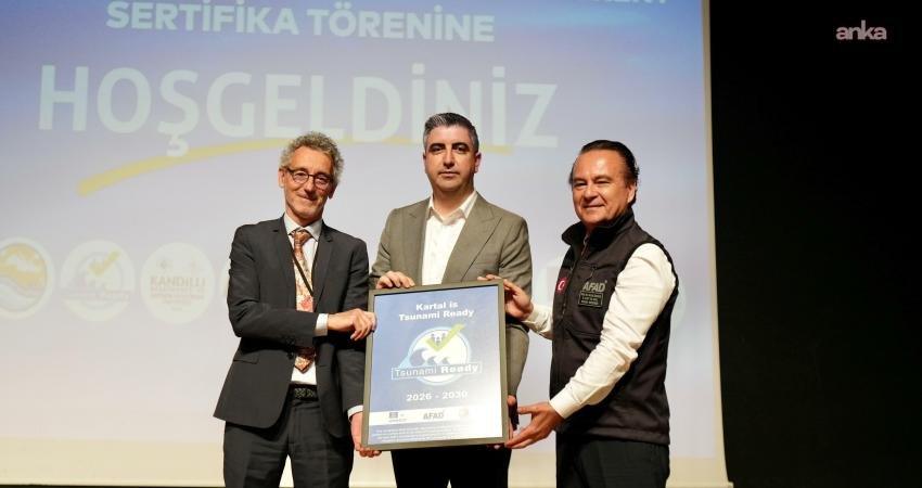 Kartal Belediyesi, UNESCO-IOC tarafından yürütülen “Tsunami Ready” (Tsunamiye Hazır) programı