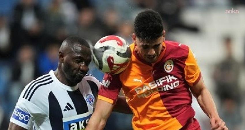 Trendyol Süper Lig’in son haftasında Kasımpaşa sahasında Galatasaray’ı 1-0 mağlup