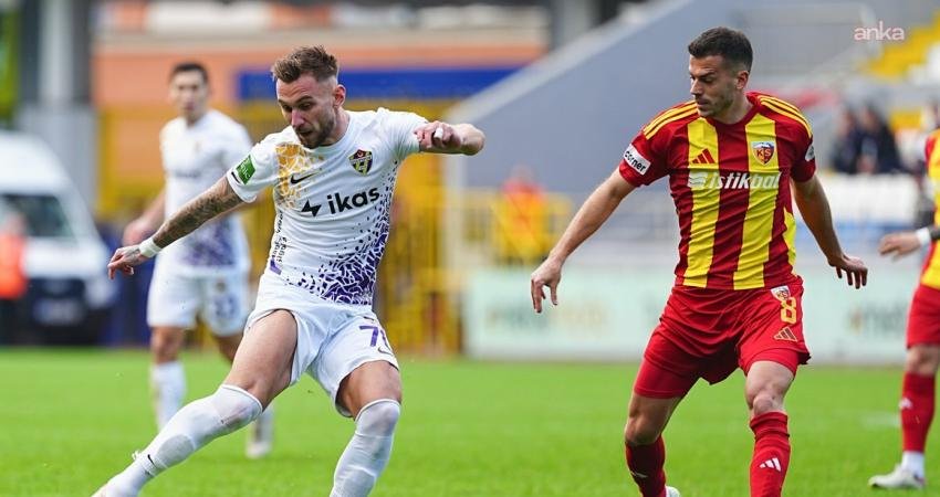 Trendyol Süper Lig’in 32. haftasında Kayserispor, sahasında karşılaştığı Eyüpspor ile