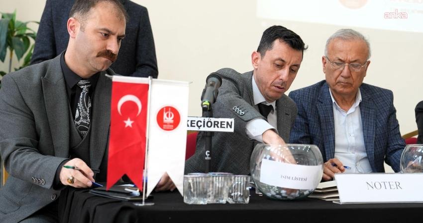 Keçiören Belediyesi tarafından Bağlum’da kurulan kurban pazarında besicilerin çadır kuracakları