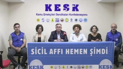 KESK Eş Genel Başkanı Ahmet Karagöz, kamu emekçilerine yönelik disiplin