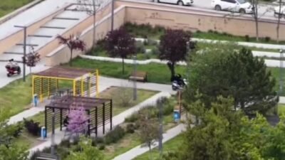 Kırıkkale’de polis ekiplerince gerçekleştirilen drone destekli trafik denetiminde, araç trafiğine
