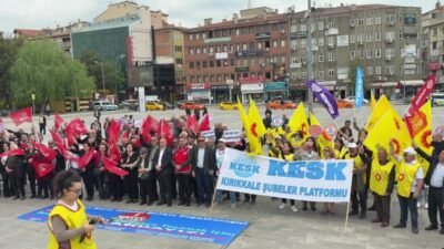 Kırıkkale'de 1 Mayıs İşçi ve Emekçiler Bayramı kapsamında Emek ve
