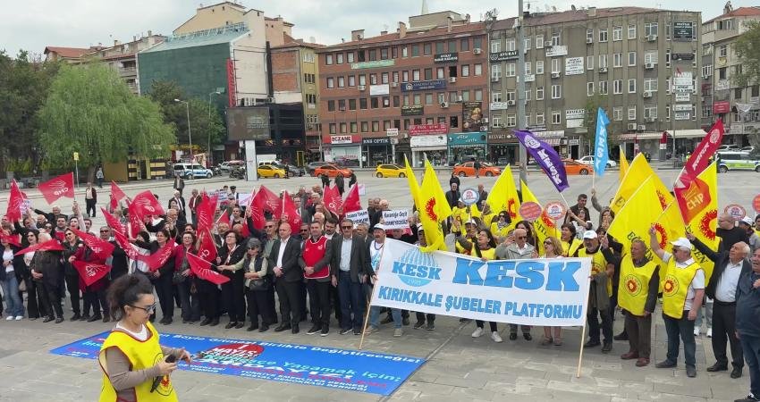 Kırıkkale'de 1 Mayıs İşçi ve Emekçiler Bayramı kapsamında Emek ve