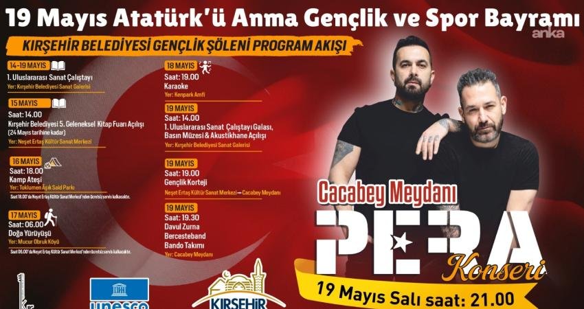 Kırşehir Belediyesi, 19 Mayıs Atatürk’ü Anma, Gençlik ve Spor Bayramı