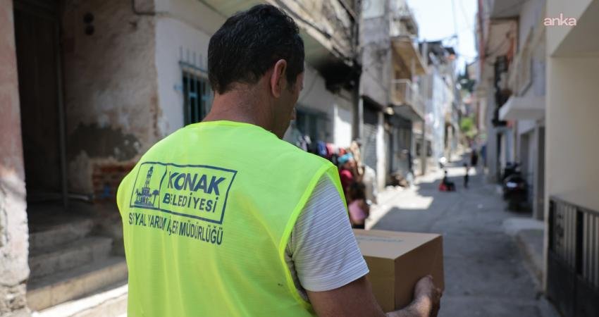 Konak Belediyesi’nin kurban bağışlarını ihtiyaç sahiplerinin sofrasına ulaştırdığı dayanışma ağı