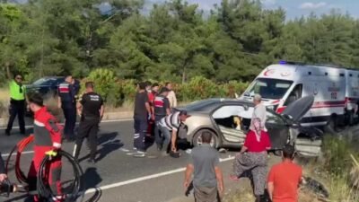 Muğla’nın Köyceğiz ilçesinde meydana gelen trafik kazasında aynı aileden 3