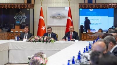 Cumhurbaşkanı Yardımcısı Cevdet Yılmaz, Cumhurbaşkanlığı Külliyesi’nde Kamu Kurumları Denetim Faaliyetleri