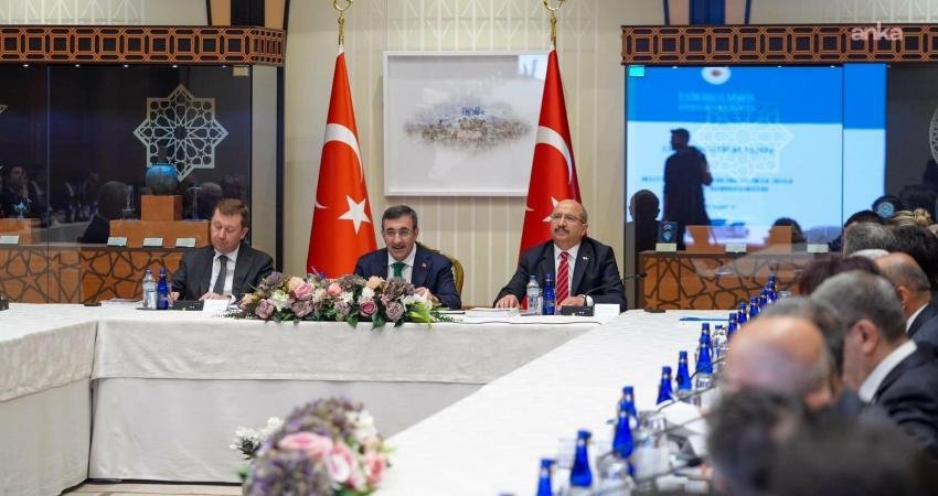 Cumhurbaşkanı Yardımcısı Cevdet Yılmaz, Cumhurbaşkanlığı Külliyesi’nde Kamu Kurumları Denetim Faaliyetleri
