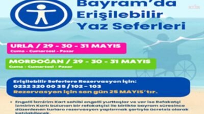 İzmir Büyükşehir Belediyesi’nin iştiraki İZDENİZ, Kurban Bayramı’nda Urla ve Mordoğan