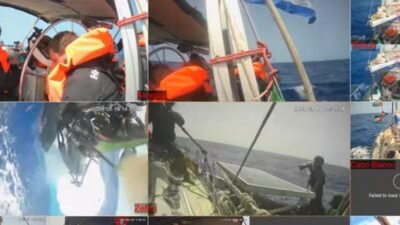 İsrail güçlerinin Küresel Sumud Filosu’na müdahale ettiği bildirildi. Filoya ait