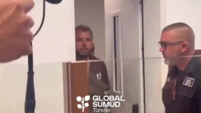 İsrail güçlerince gözaltına alınan Küresel Sumud Filosu organizatörlerinden Thiago Avila'nın