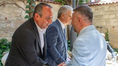 Kuşadası protokolü, Kurban Bayramı’nın ilk gününde İbramaki Sanat Galerisi’nde düzenlenen