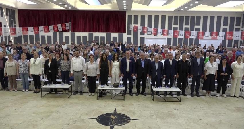 CHP Kuşadası İlçe Örgütü Danışma Kurulu Toplantısı’nda, tutuklu Kuşadası Belediye