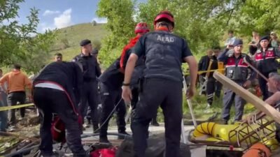 Aksaray’ın Koçpınar köyünde kuyu temizliği sırasında metan gazından etkilendikleri belirtilen