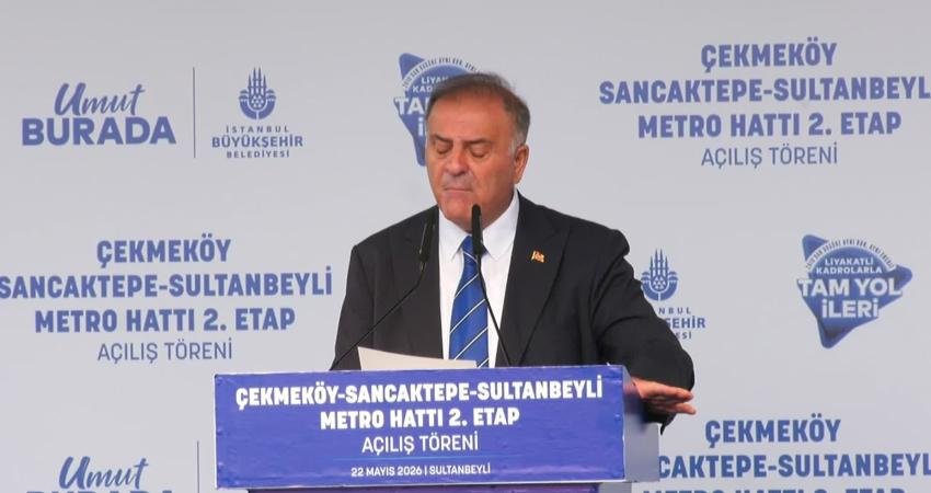 M5 Çekmeköy – Sancaktepe – Sultanbeyli Metro Hattı 2. Etabı törenle açıldı M5 Çekmeköy - Sancaktepe - Sultanbeyli Metro Hattı 2. Etabı