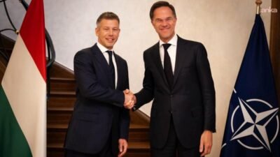 Macaristan Başbakanı Peter Magyar, NATO Genel Sekreteri Mark Rutte ile