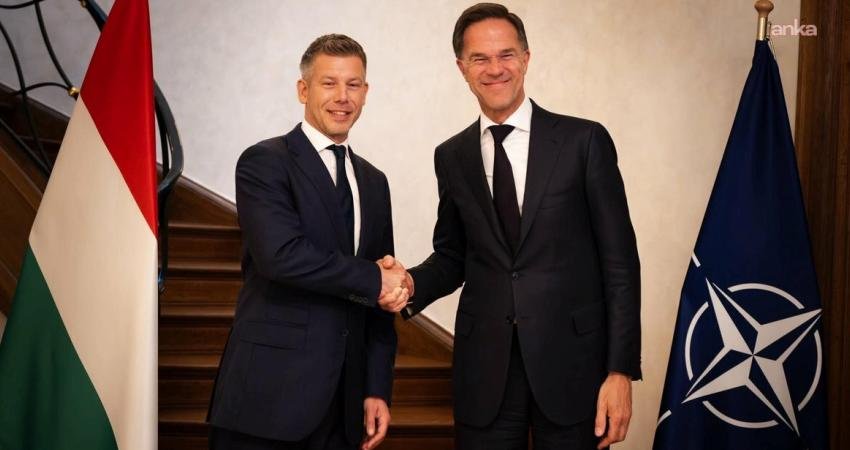 Macaristan Başbakanı Peter Magyar, NATO Genel Sekreteri Mark Rutte ile