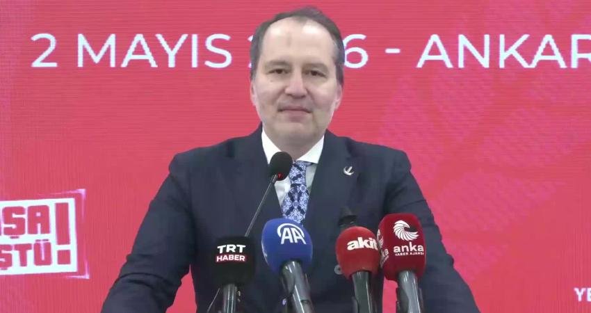 Yeniden Refah Partisi Genel Başkanı Fatih Erbakan, "Saadet Partisi ile