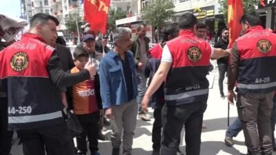 1 Mayıs Emek ve Dayanışma Günü, Malatya’da Turan Emeksiz Meydanı’nda