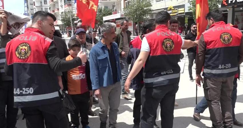 1 Mayıs Emek ve Dayanışma Günü, Malatya’da Turan Emeksiz Meydanı’nda