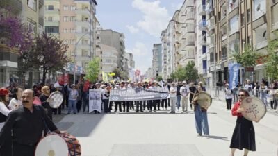 Malatya’da, 1 Mayıs Emek ve Dayanışma Günü kapsamında İsmet Paşa