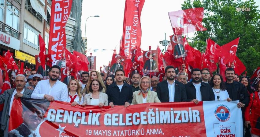 Maltepe, 19 Mayıs Atatürk’ü Anma, Gençlik ve Spor Bayramı’nı çeşitli