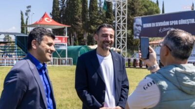 Manavgat Belediye Başkan Vekili Mehmet Çiçek, CW Enerji Yağlı Güreş